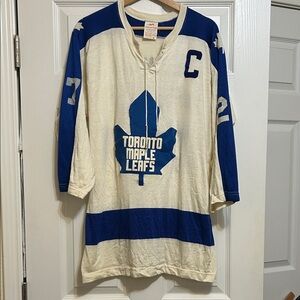 Vintage Toronto Maple Leafs Hockey Jersey